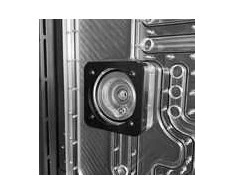 „Stealkey Customs Phanteks NV7 x Stealkey Distroplate“, RGB, Ø10, baltas