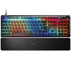SteelSeries Apex Pro Gen 3 Gaming-klaviatūra, Full Size, OLED-Ekranas, OmniPoint 3.0 Switches, RGB ISO (DE)