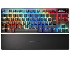 SteelSeries Apex Pro TKL Gen 3 Wireless Gaming-klaviatūra, TKL-klaviatūra (80 %), OLED-Ekranas, OmniPoint 3.0 Switches, RGB ISO (DE)