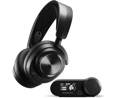 Žaidimų ausinės su mikrofonu SteelSeries Arctis Nova Pro Wireless P