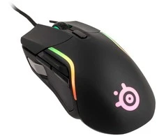 Žaidimų pelė su laidu SteelSeries Rival 5, Juodos spalvos