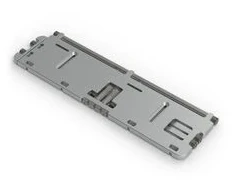 Streacom BC1 Vertical GPU Kit - sidabrinis