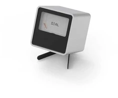 Streacom VU1-Dial – sidabro spalvos