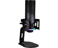 Streamplify MIC PRO USB mikrofonas RGB – juodos spalvos