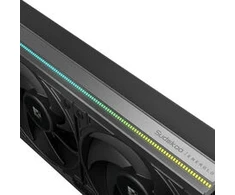 Sudokoo Energlo 360 AiO-Wasserkühlung, LCD-Ekranas, ARGB - 360mm, juodas