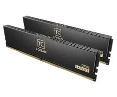 „Team Group T-Create Expert DDR5-6000 RAM“, CL30, XMP/EXPO – 96 GB dvigubas rinkinys, juodas
