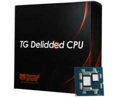 Procesorius Thermal Grizzly Delidded CPU AMD 9800X3D, 8 Kerne, 5,2 GHz, Sockel AM5 (Granite Ridge) - boxed, delidded