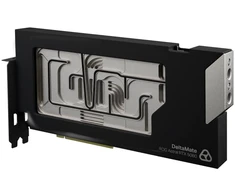 Thermal Grizzly Blok wodny GPU ARGB, su płytą tylną - Akryl, juoda DeltaMate 5080 Astral (TG-DM-GPU-002)