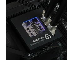Thermal Grizzly DeltaMate CPU Block MPII CPU Vanduo Cooler, Intel 1851, ARGB, G1/4 inch - juodas (TG-DM-CPU-002)