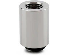 Thermal Grizzly DeltaMate Extender Fitting – MF28, Gloss nickel, 6er-Pack