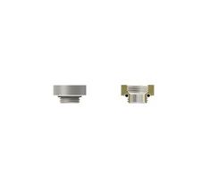 Thermal Grizzly DeltaMate Extender Fitting – MF7, matte nickel, pack of 6