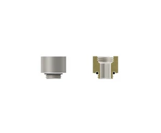 Thermal Grizzly DeltaMate Extender Fitting – MF14, matt nickel, pack of 6