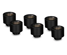 Thermal Grizzly DeltaMate Extender Fitting – MF14, juodas, pack of 6