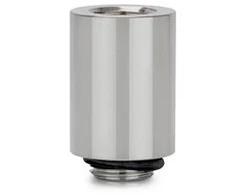 Thermal Grizzly DeltaMate Extender Fitting – MF28, Gloss nickel, 6er-Pack