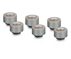 Thermal Grizzly DeltaMate Extender Fitting – MF10, matte nickel, pack of 6