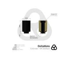 Thermal Grizzly DeltaMate Extender – MF28, juodas