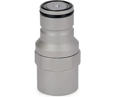 ThThermal Grizzly DeltaMate Quick Disconnect Male – F, Matte Nickel
