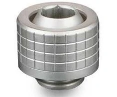 Thermal Grizzly DeltaMate Compression Fitting, Brass, G1/4” Thread – Nickel, ST13