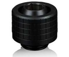 Thermal Grizzly DeltaMate Compression Fitting, Brass, G1/4” Thread – Juodas, ST13