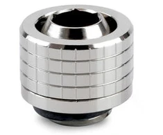 Thermal Grizzly DeltaMate Kompressions-Fitting, Messing – Gloss Nickel, ST16, 6er-Pack