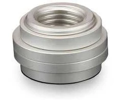 Thermal Grizzly DeltaMate Pass-Through Fitting, G1/4” Thread – Matte Nickel-Plated