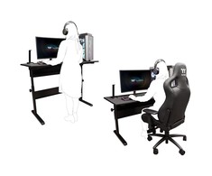 „Thermaltake“ „Level 20 GT BattleStation“ Juoda, 150 cm x 70 cm
