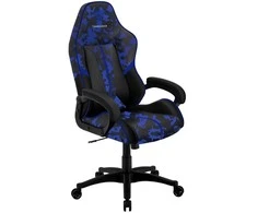 Žaidimų kėdė ThunderX3 BC1 CAMO Gaming Chair, Mėlyna