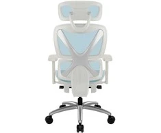 ThunderX3 XTC ergonominė ofiso kėdė – baltos spalvos/mėlynos spalvos