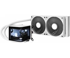 TRYX PANORAMA 240 All-in-One Liquid Cooling, 3D-AMOLED Ekranas – 240mm, baltos spalvos