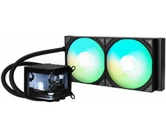 TRYX PANORAMA ARGB 280 „viskas viename“ skysčio aušinimas, 3D-AMOLED ekranas – 280 mm, juodas TRYX PANORAMA ARGB 280 „viskas viename“ skysčio aušinimas, 3D-AMOLED ekranas – 280 mm, juodas