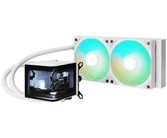 TRYX PANORAMA ARGB 240 All-in-One Liquid Cooling, 3D-AMOLED Ekranas – 240mm, baltos spalvos
