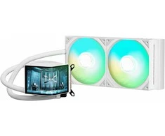 TRYX PANORAMA ARGB 280 All-in-One Liquid Cooling, 3D-AMOLED Ekranas – 280mm, baltos spalvos