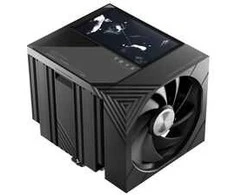 TRYX TURRIS 620 procesoriaus aušintuvas, 120 mm, dvigubo bokšto, su 5 colių ekranu, juodas