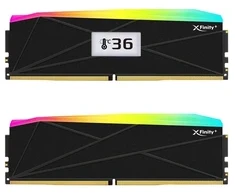 V-Color Manta XFinity+ aRGB DDR5-6400 RAM, CL32, XMP/EXPO - 32 GB Dual-Kit, juodas