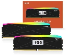 V-Color Manta XFinity+ aRGB DDR5-8000 RAM, CL40, EXPO - 32 GB Dual-Kit, juodas