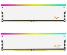 V-Color Manta XSky RGB DDR5-6000 RAM, CL28, EXPO - 32 GB dvigubas rinkinys, balta