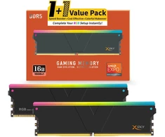 V-Color Manta XSky RGB DDR5-6000 RAM, CL28, EXPO - 16 GB Single Kit, juodas