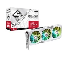 Vaizdo plokštė ASRock Radeon RX 7600 Steel Legend OC 8GB GDDR6