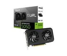 ASUS dviguba NVIDIA GeForce RTX 5050 8 GB OC vaizdo plokštė