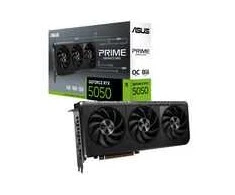 Vaizdo plokštė ASUS Prime RTX5050-O8G NVIDIA GeForce RTX 5050 8 GB GDDR6