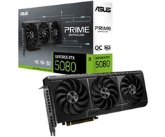 Vaizdo plokštė ASUS Prime GeForce RTX 5080 EVO OC Grafikos plokštė, 16384 MB GDDR7