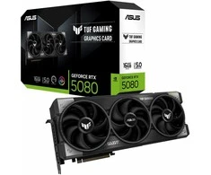 Vaizdo plokštė ASUS TUF Gaming TUF-RTX5080-16G-GAMING NVIDIA GeForce RTX 5080 16 GB GDDR7