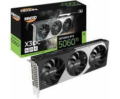 Vaizdo plokštė INNO3D GeForce RTX 5060Ti X3 OC NVIDIA 16GB GDDR7