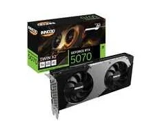 Vaizdo plokštė Inno3D GeForce RTX 5070 TWIN X2 NVIDIA 12 GB GDDR7