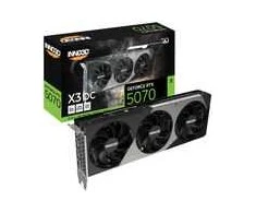 Vaizdo plokštė INNO3D GeForce RTX 5070 X3 12GB OC DLSS 4