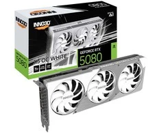Vaizdo plokštė „Inno3D GeForce RTX 5080 X3 OS“ balta NVIDIA 16 GB GDDR7