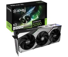 Vaizdo plokštė „Inno3D iChill GeForce RTX 5090 X3“ NVIDIA 32 GB GDDR7