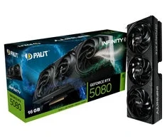 Vaizdo plokštė XpertVision Palit RTX5080 Infinity 3 16GB GDDR7 HDMI 3xDP