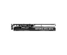 Vaizdo plokštė PNY GeForce RTX 5070 su trimis ventiliatoriais, 12 GB OC, DLSS 4