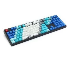 Varmilo VEA108 Summit R1 žaidimų klaviatūra MX-Brown, baltos spalvos LED - US išdėstymas
